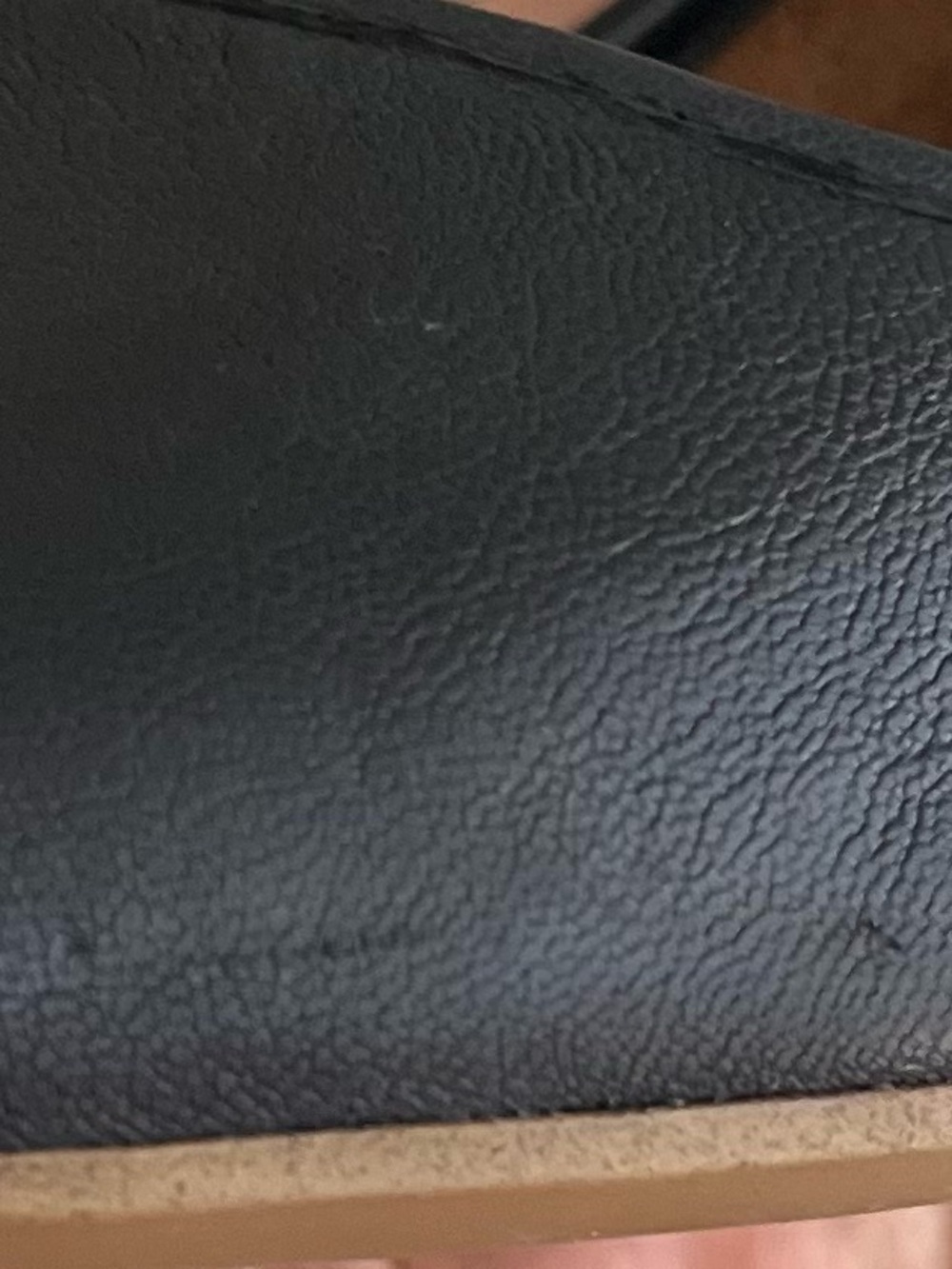 Franco Sarto Black Leather Block Heel Pumps 6M - Picture 10 of 16